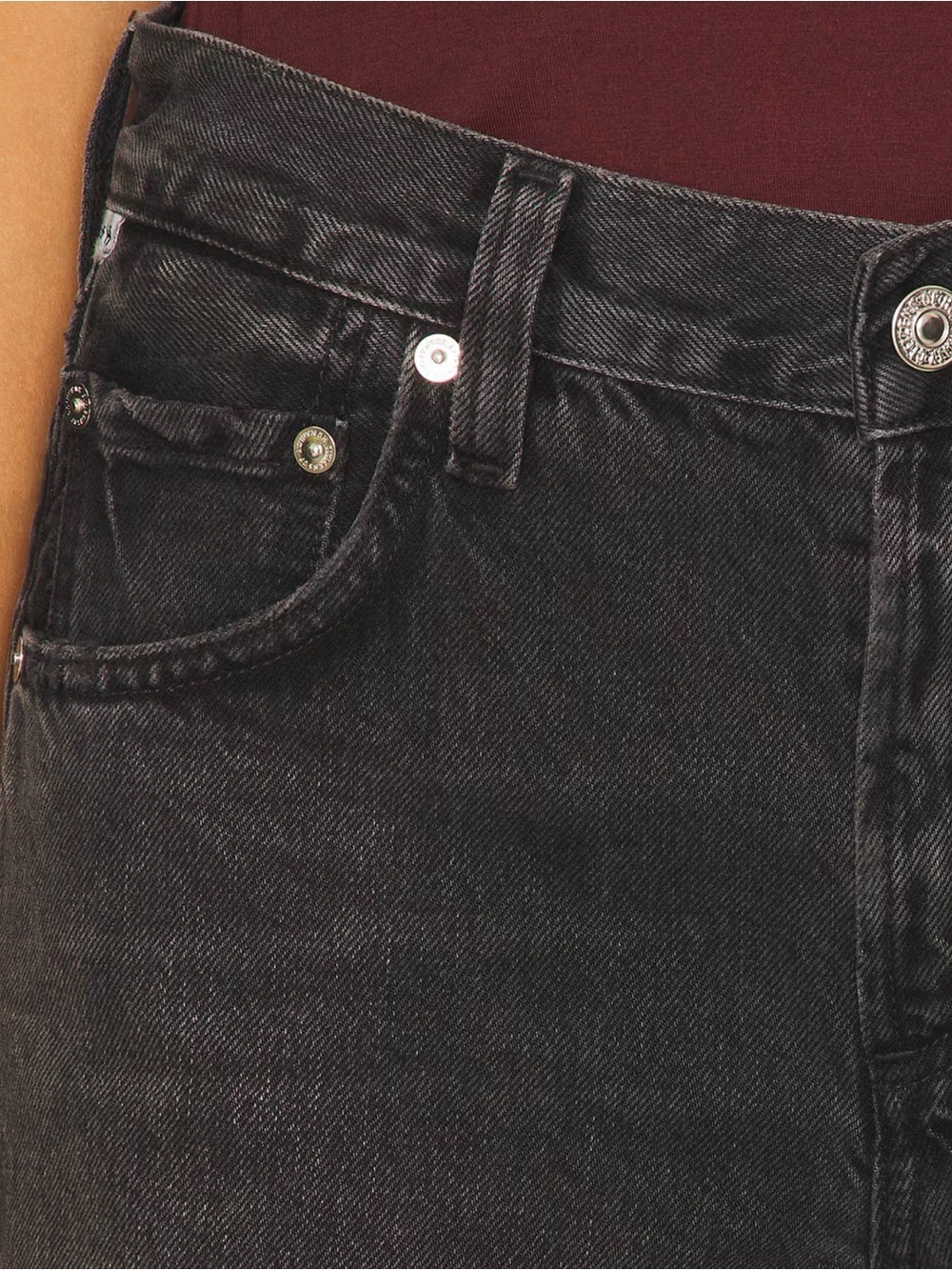 Citizens of Humanity - Lindz Low Rise Easy Straight in Vintage Black - Picture 6 of 12